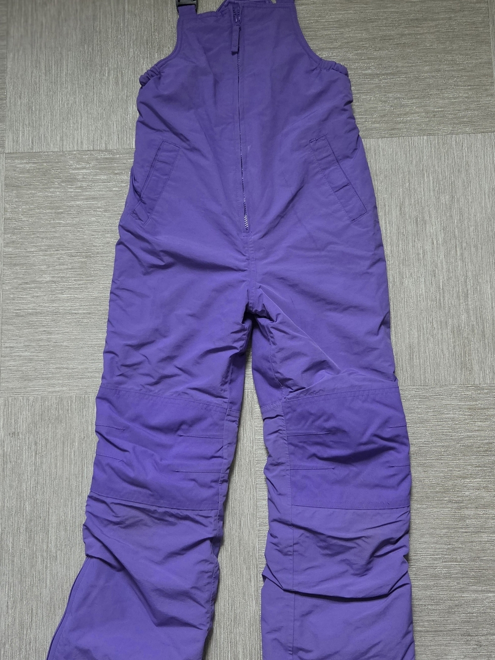 Lands' End Kids Squall Waterproof Insulated Iron Knee Snow Bibs